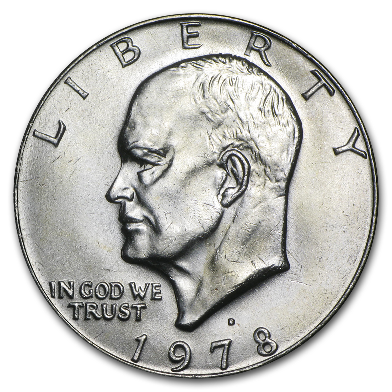 Buy 1978-D Clad Eisenhower Dollar BU - Click Image to Close