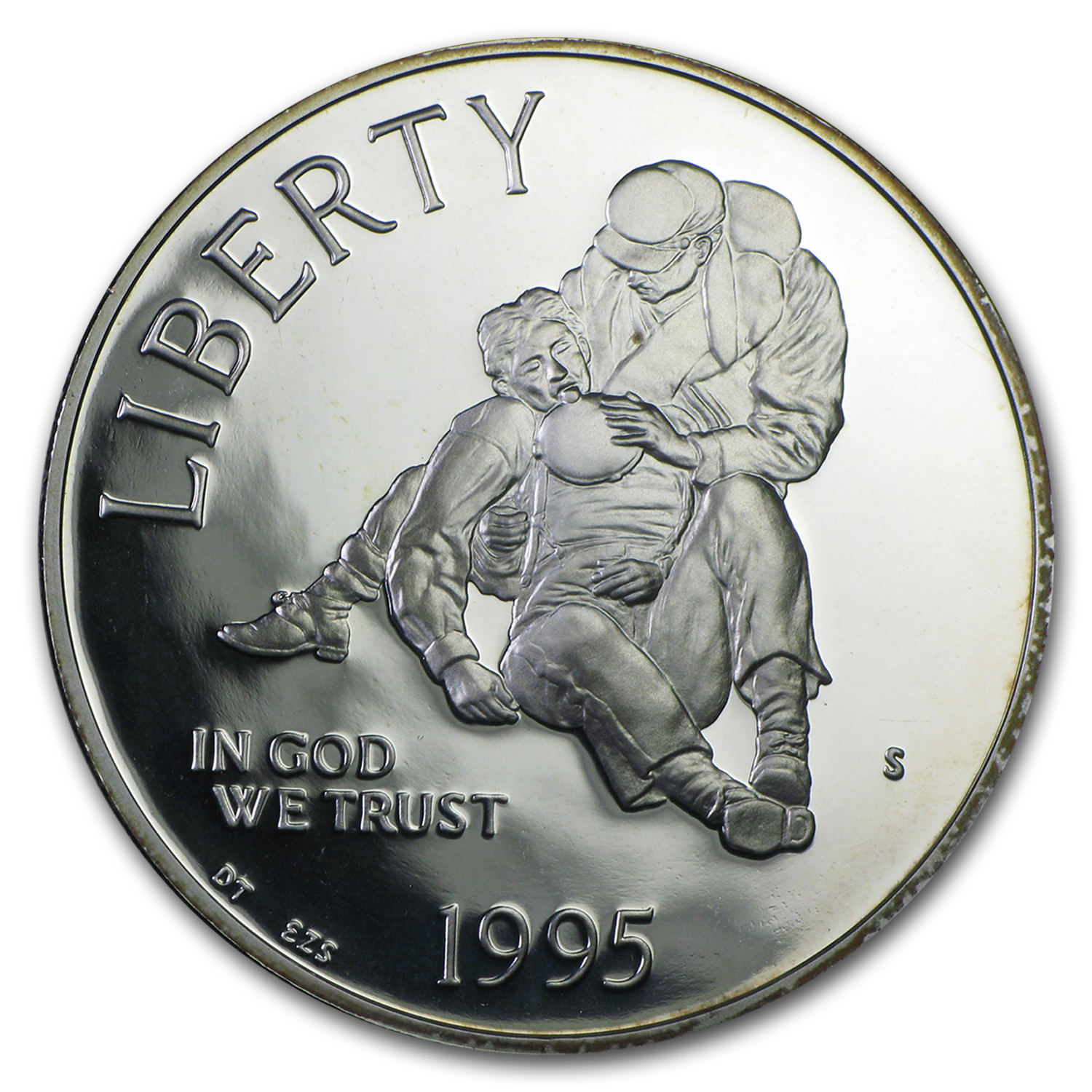 Buy 1995-S Civil War $1 Silver Commem Proof (Capsule Only)