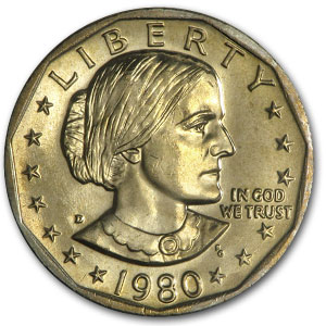 Buy 1980-D Susan B. Anthony Dollar BU