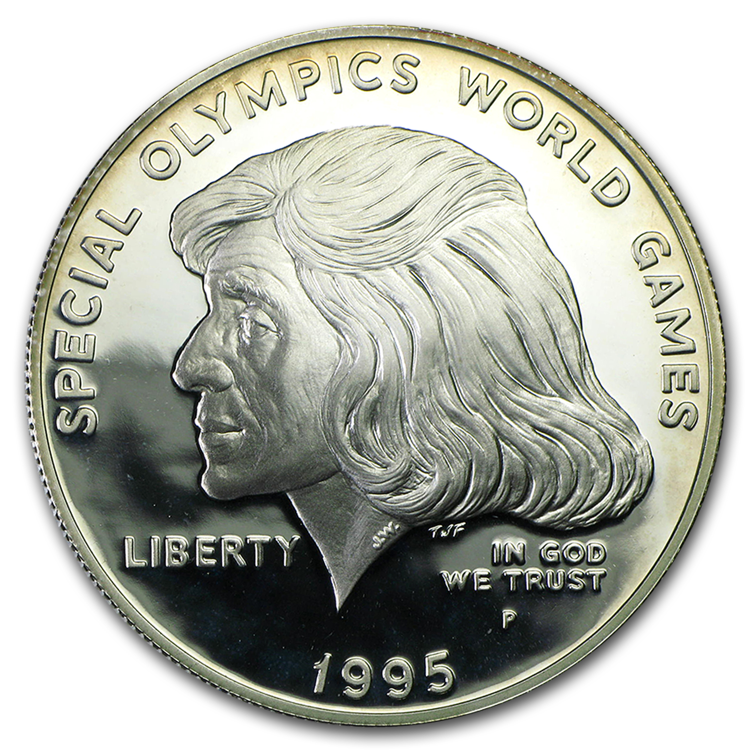 Buy 1995-P Special Olympics $1 Silver Commem Proof (Capsule Only)