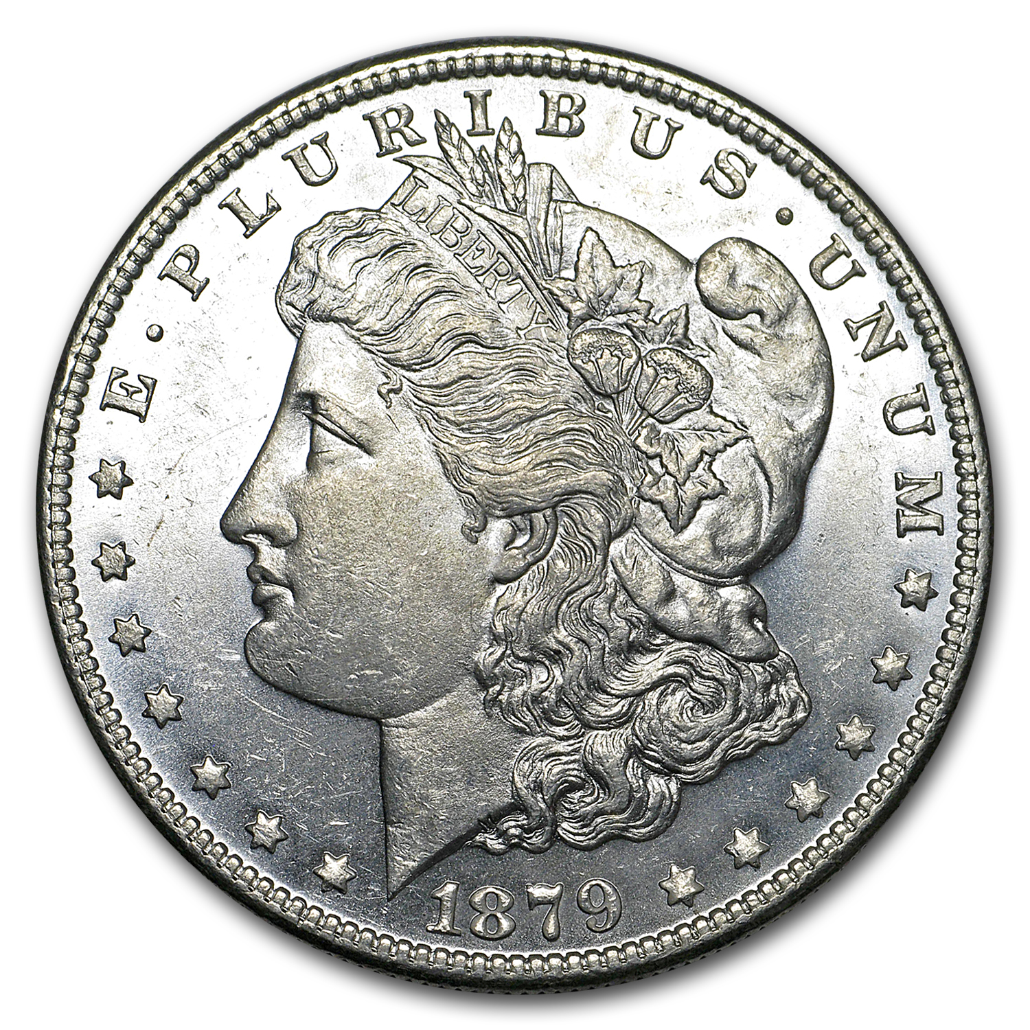 Buy 1879-S Morgan Dollar Rev of 78 AU-58