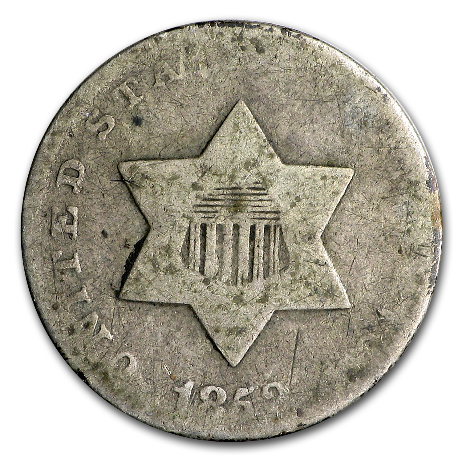 Buy 1851-1862 Three Cent Silver Coins Online