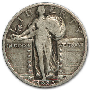 Buy 1928 Standing Liberty Quarter Fine