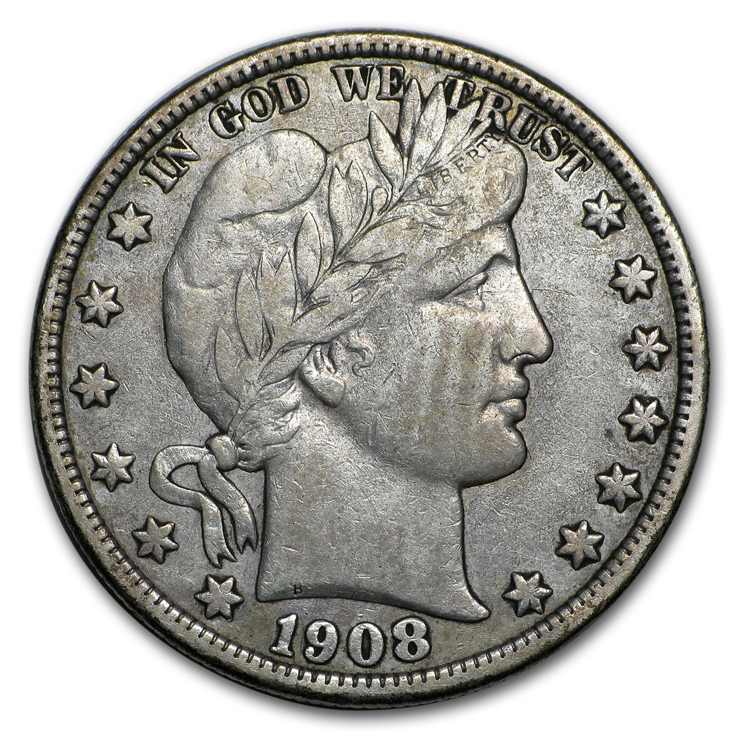 Buy 1908-D Barber Half Dollar VF