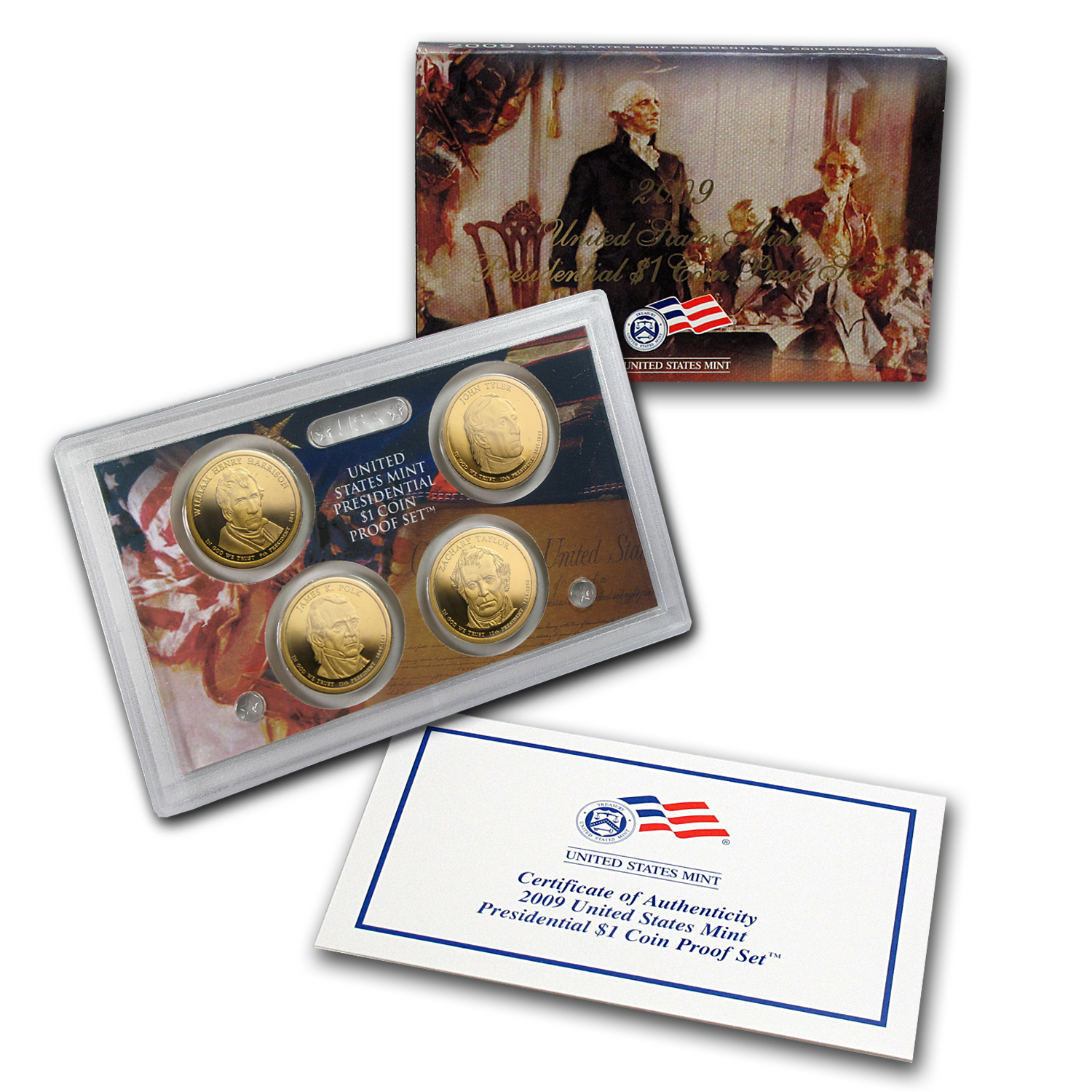 Buy 2009-S Presidential Dollar Proof Set