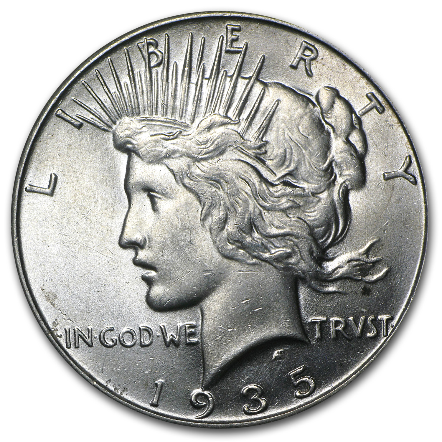 Buy 1935 Peace Dollar BU