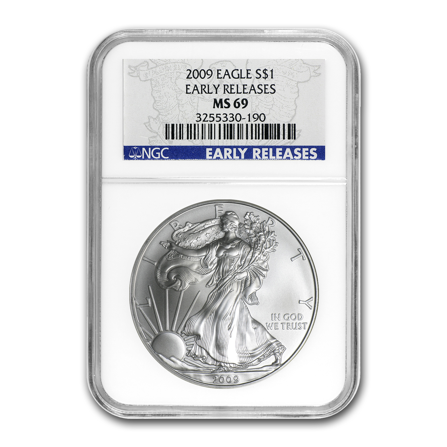 Buy 2009 American Silver Eagle MS-69 NGC (Early Release)
