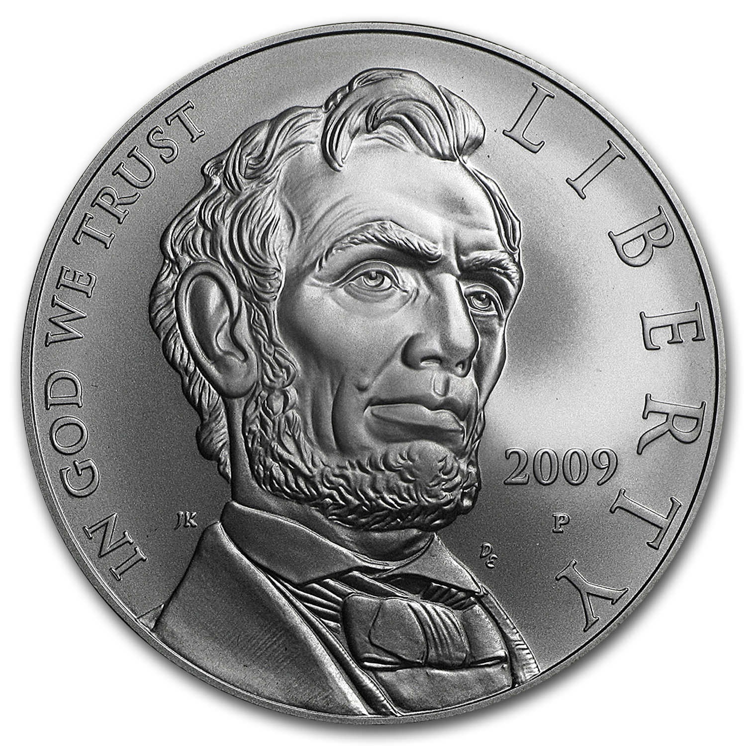 Buy 2009-P Abraham Lincoln $1 Silver Commem BU (w/Box & COA)