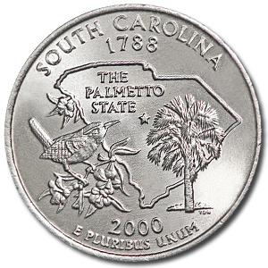 Buy 2000-P South Carolina State Quarter BU