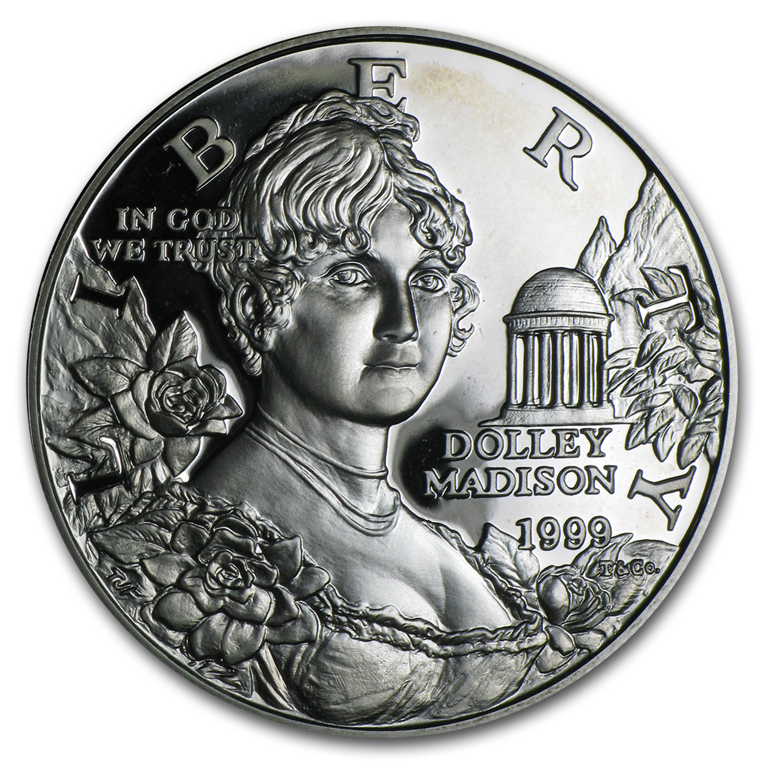 Buy 1999-P Dolley Madison $1 Silver Commem Proof (Capsule Only)