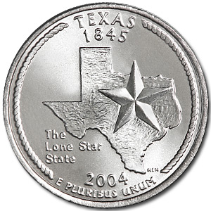 Buy 2004-D Texas State Quarter BU
