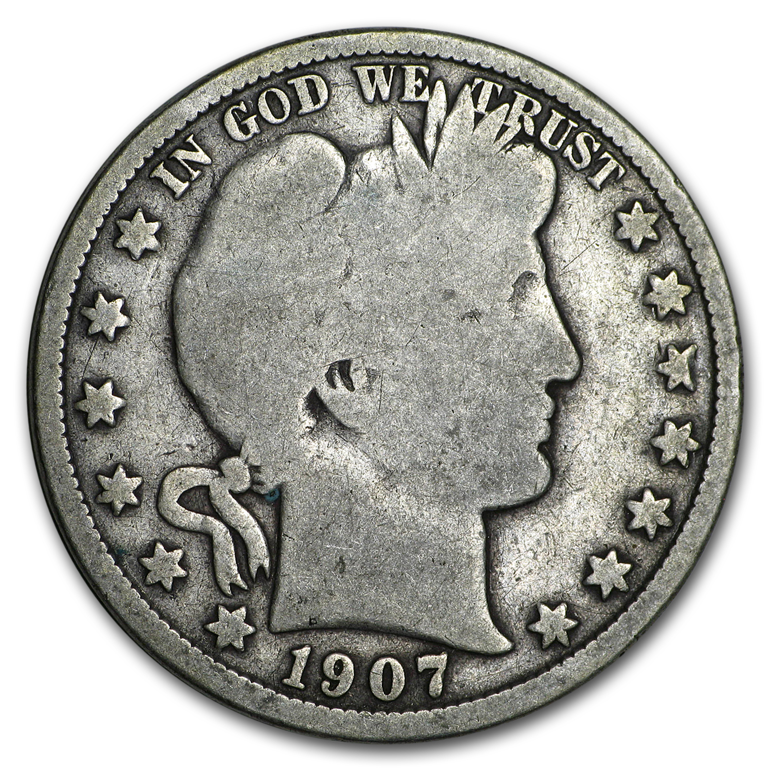 Buy 1892-1915 Barber Half Dollars Avg Circ