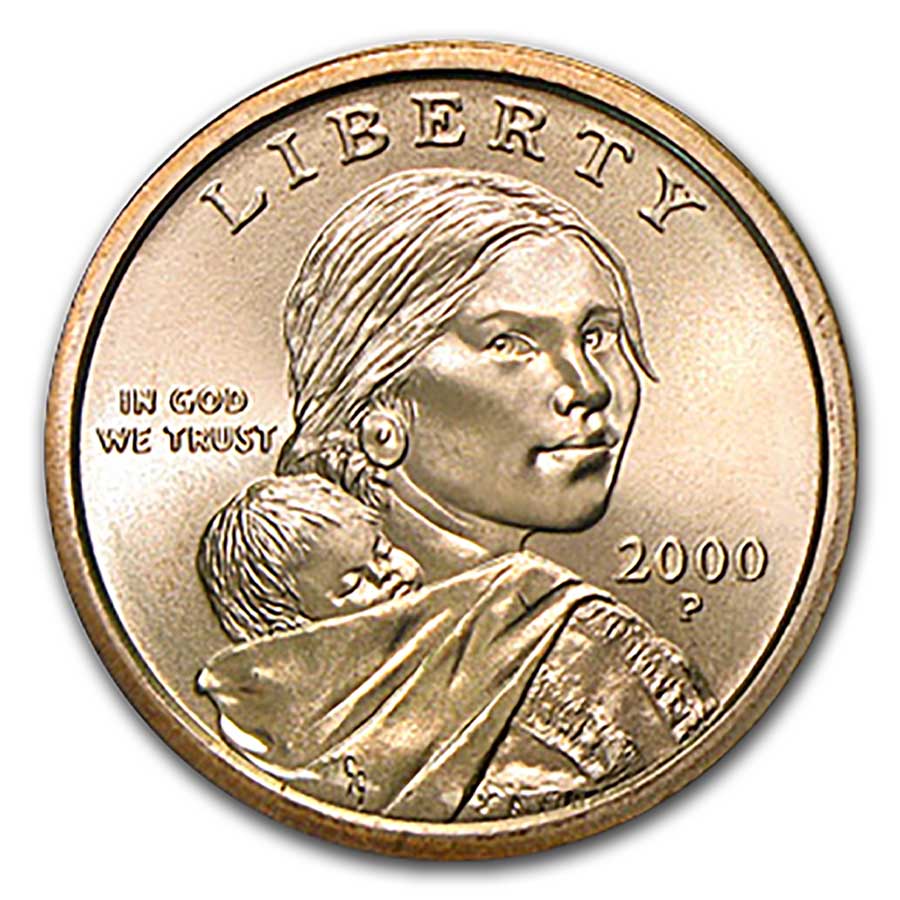 Buy 2000-P Sacagawea Dollar BU - Click Image to Close