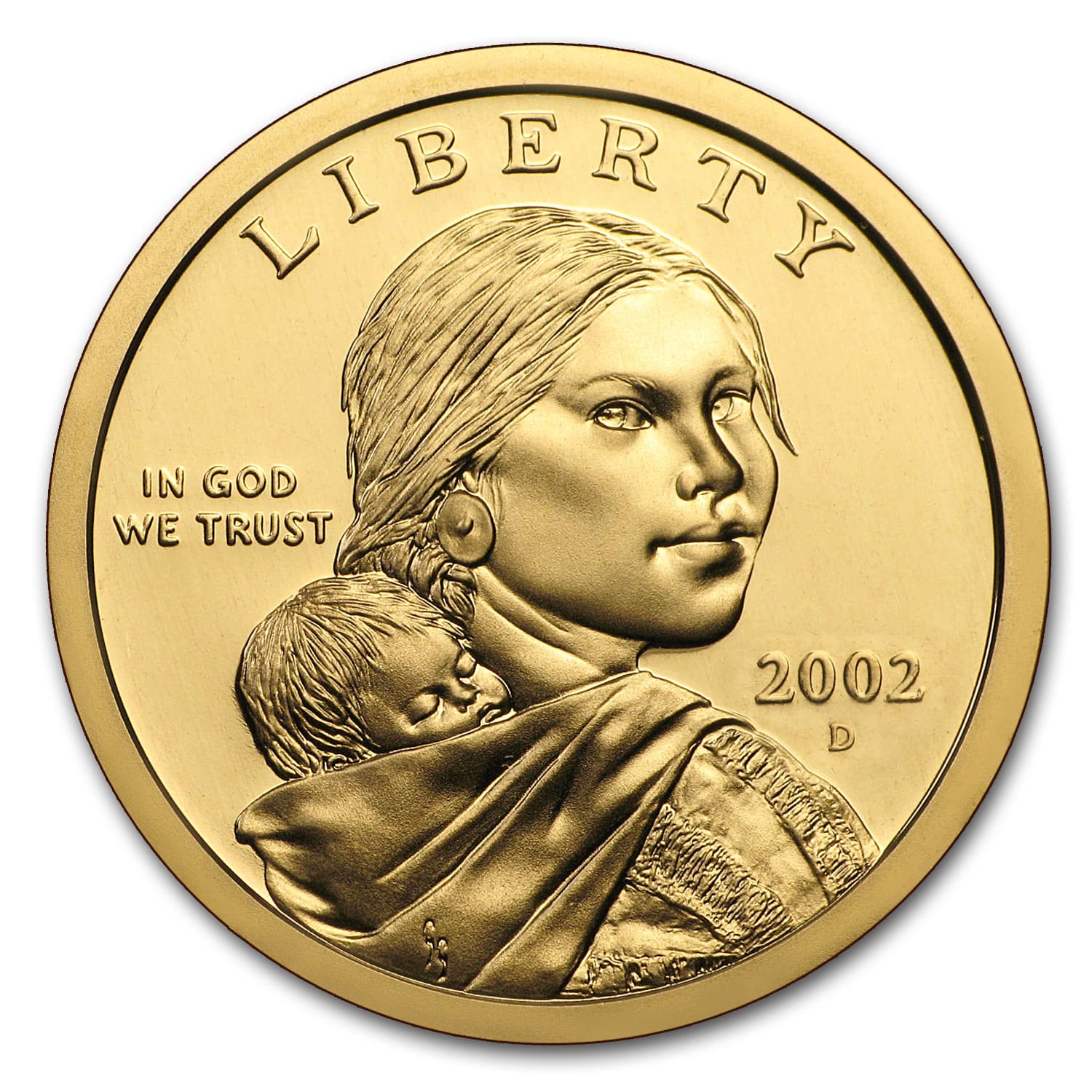 Buy 2002-D Sacagawea Dollar BU - Click Image to Close