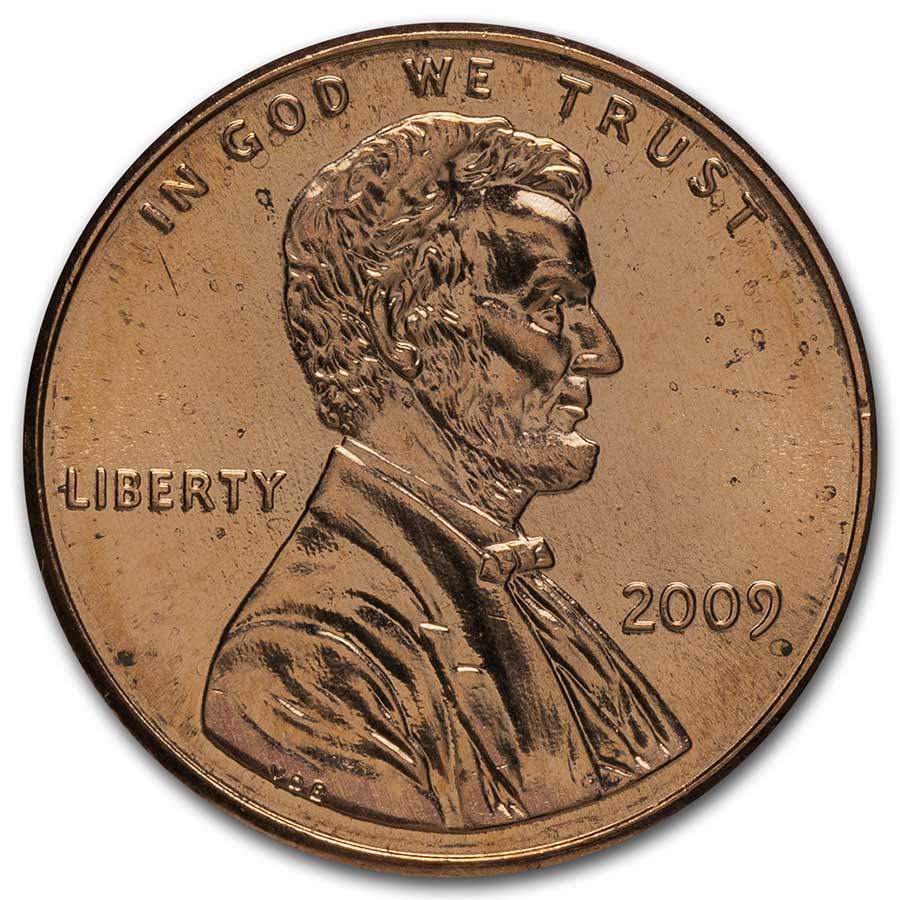 Buy 2009 Lincoln Cent Formative Years BU (Red)