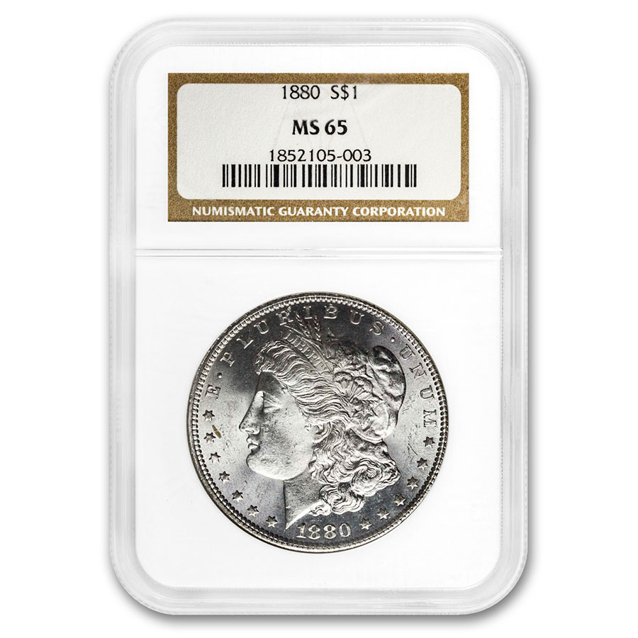 Buy 1880 Morgan Dollar MS-65 NGC