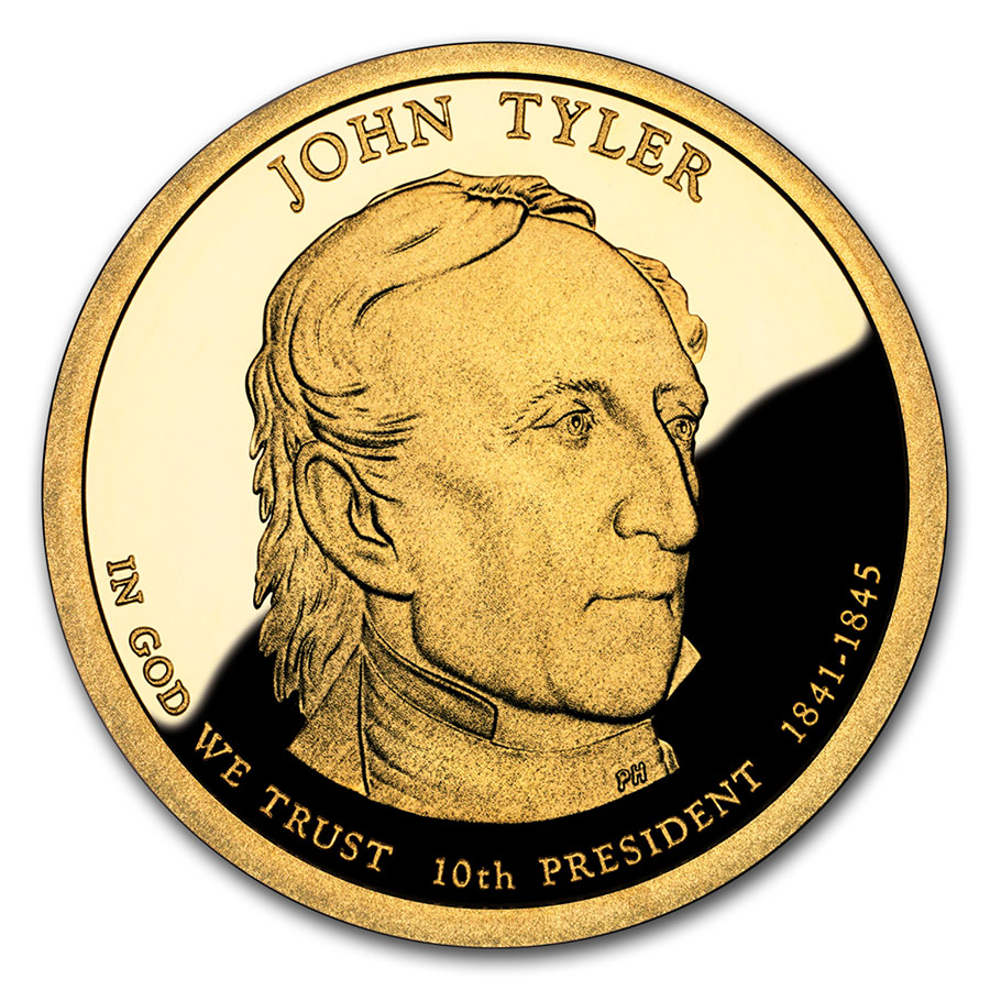 Buy 2009-S John Tyler Presidential Dollar Proof