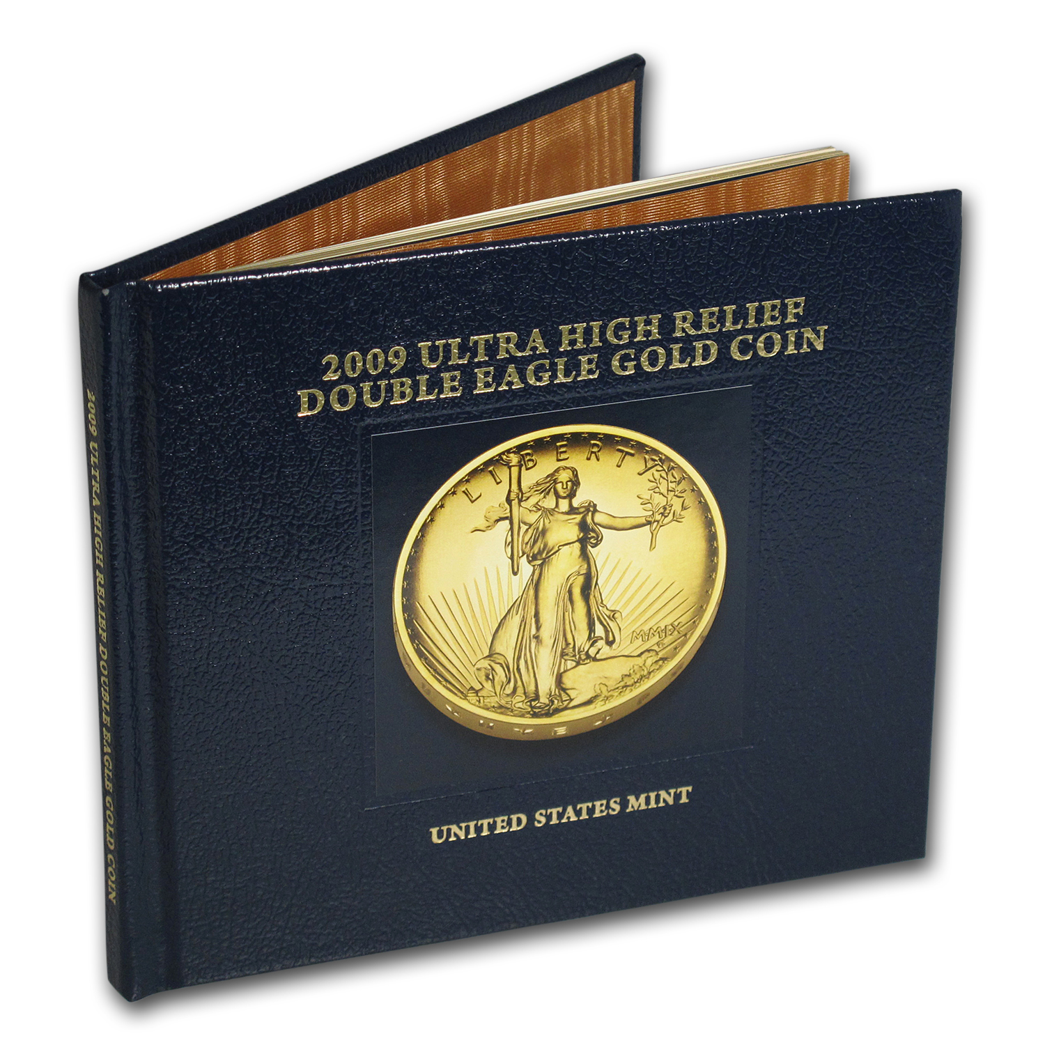 Buy OGP- 2009 Ultra High Relief Double Eagle Gold Coin Book - Click Image to Close
