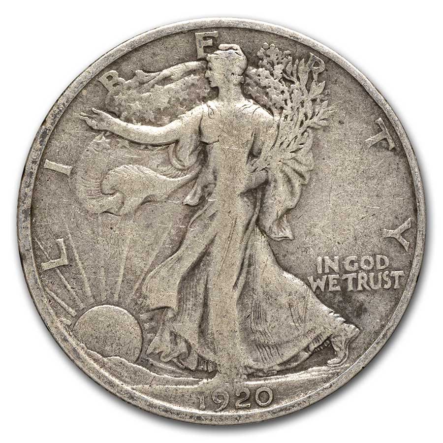 Buy 1920-S Walking Liberty Half Dollar Fine