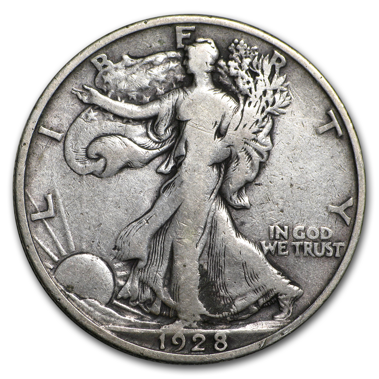 Buy 1928-S Walking Liberty Half Dollar Fine