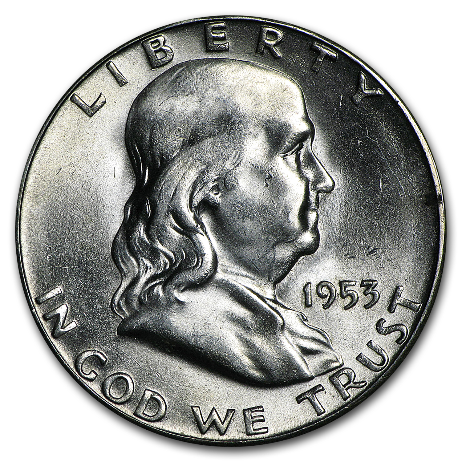 Buy 1953-S Franklin Half Dollar BU