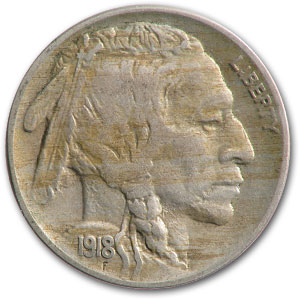 Buy 1918 Buffalo Nickel XF