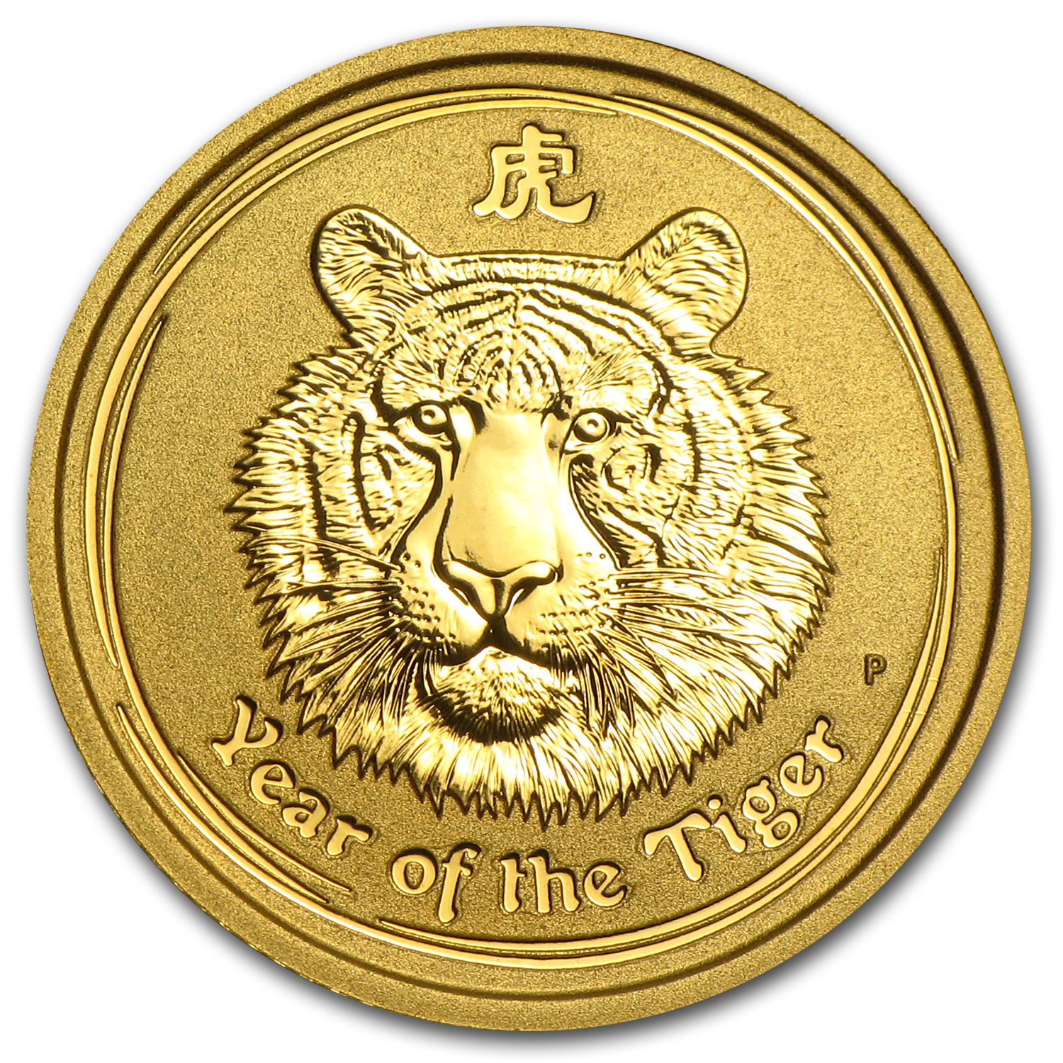Buy 2010 Australia 1/10 oz Gold Lunar Tiger BU (Series II)