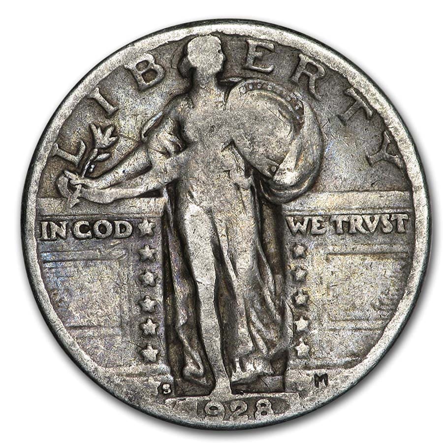 Buy 1928-S Standing Liberty Quarter Good/VG