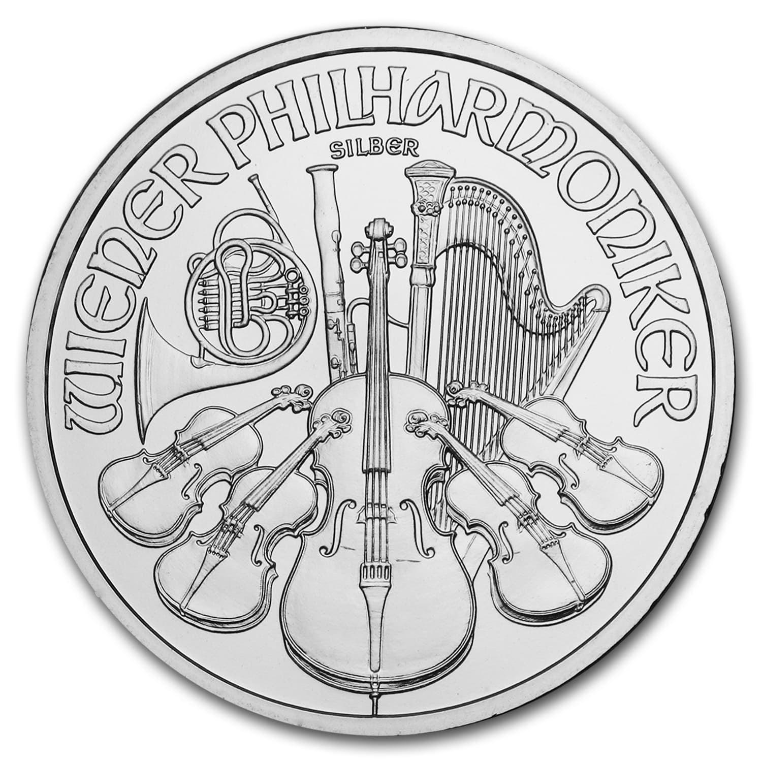 Buy Austria 1 oz Silver Philharmonic (Random Year) - Click Image to Close