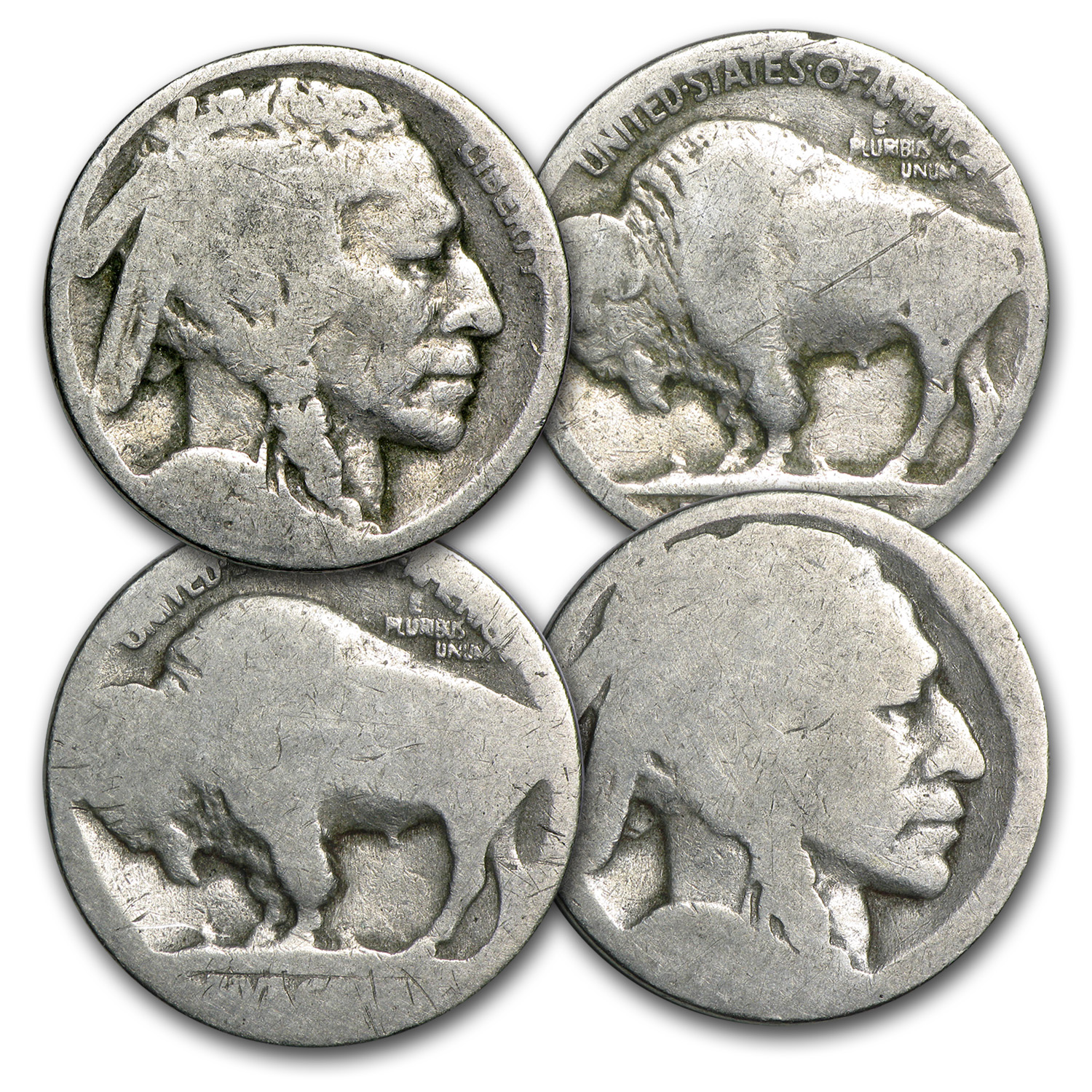 Buy 1913-1938 Buffalo Nickels (No Dates) - Click Image to Close