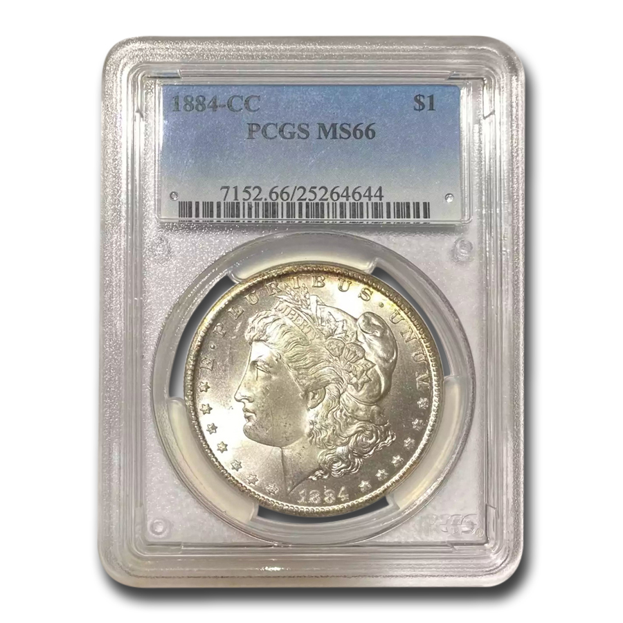Buy 1884-CC Morgan Dollar MS-66 PCGS