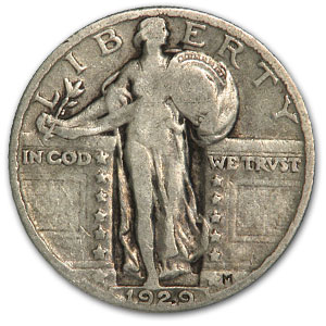 Buy 1929 Standing Liberty Quarter Fine