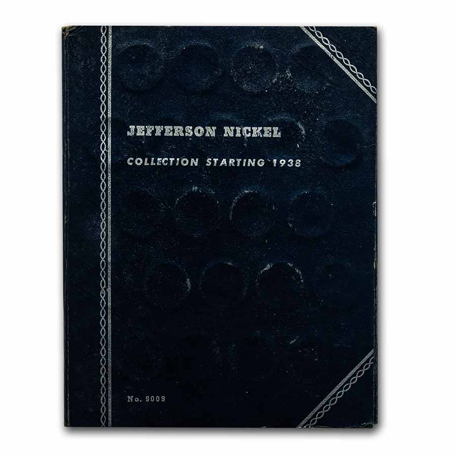 Buy 1938-1961 Jefferson Nickel Set (Whitman Folder) Avg Circulated