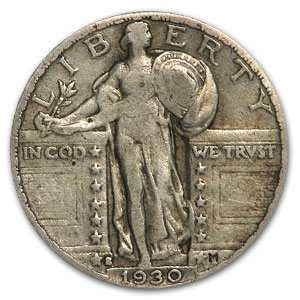 Buy 1930-S Standing Liberty Quarter Fine