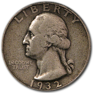 Buy 1932 Washington Quarter VF