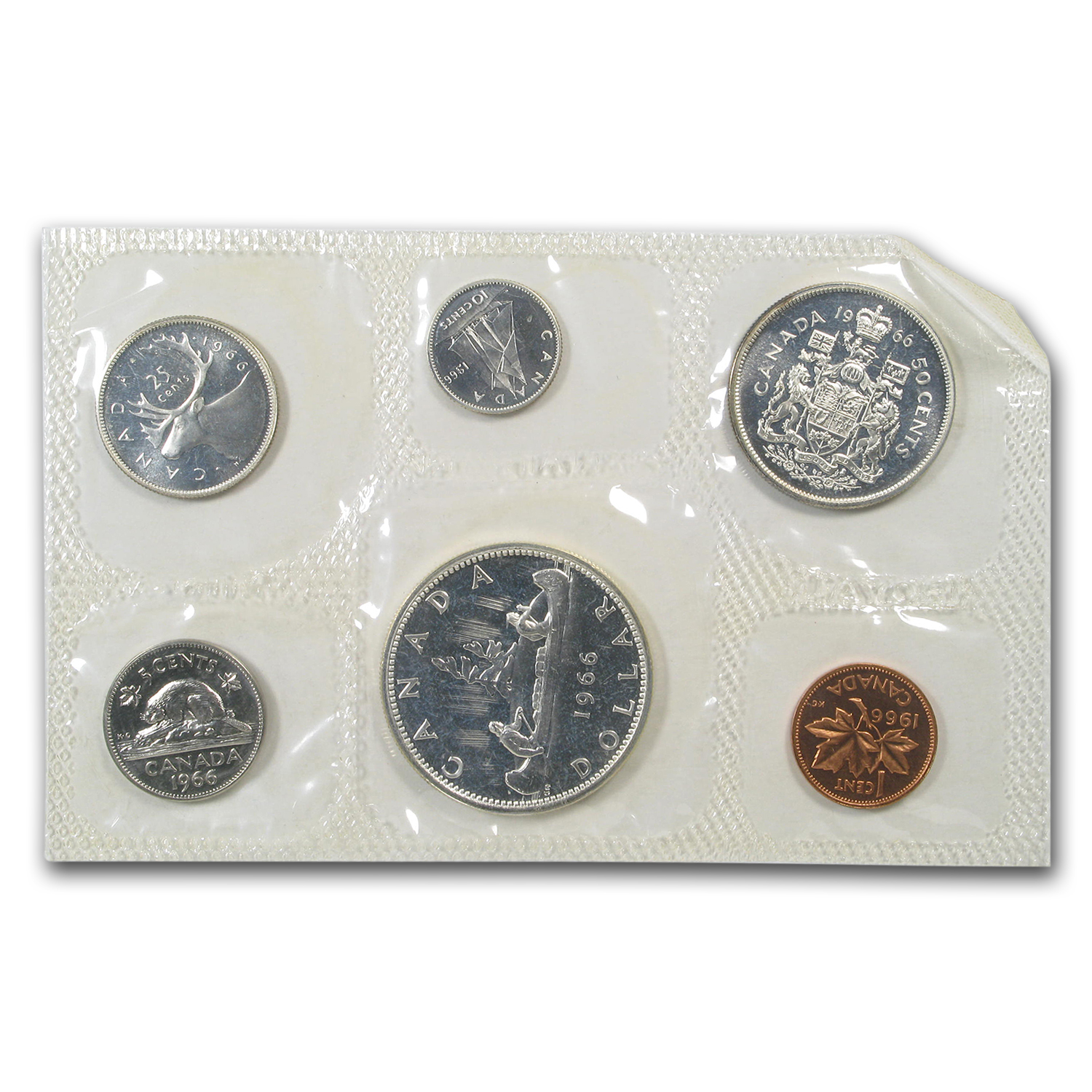 Buy 1966 Canada 6-Coin Silver Prooflike Set (1.11 ASW) - Click Image to Close