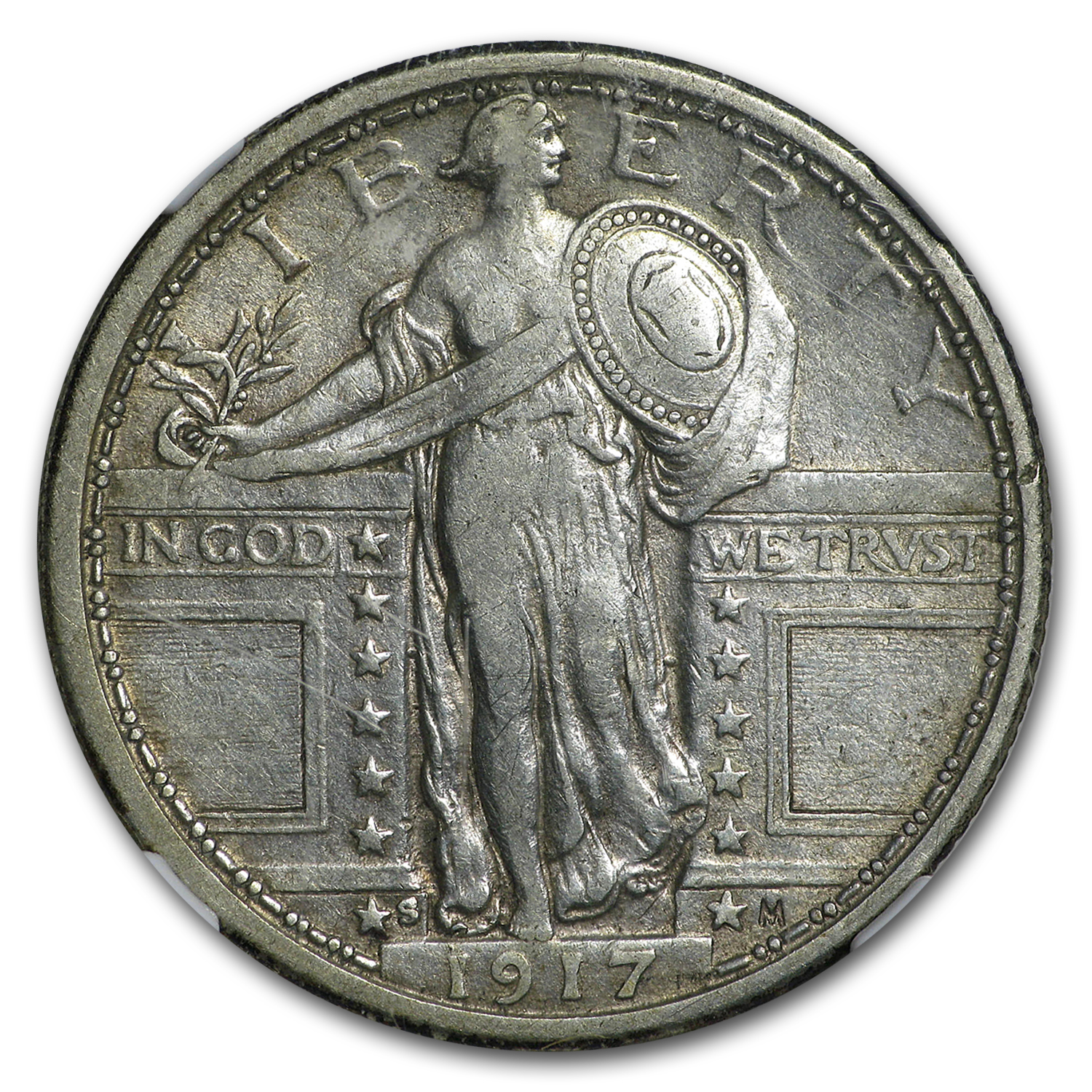 Buy 1917-S Standing Liberty Quarter Type-I XF