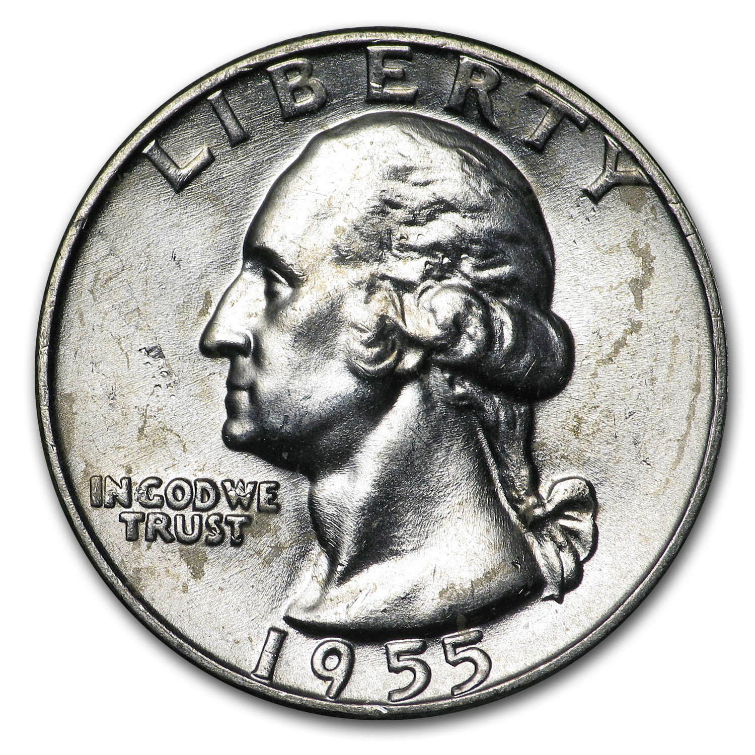 Buy 1955-D Washington Quarter BU