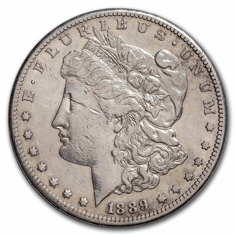 Buy 1889-CC Morgan Dollar XF Details (Cleaned)