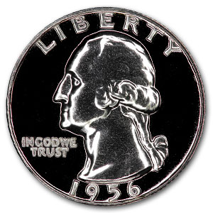 Buy 1956 Washington Quarter Gem Proof