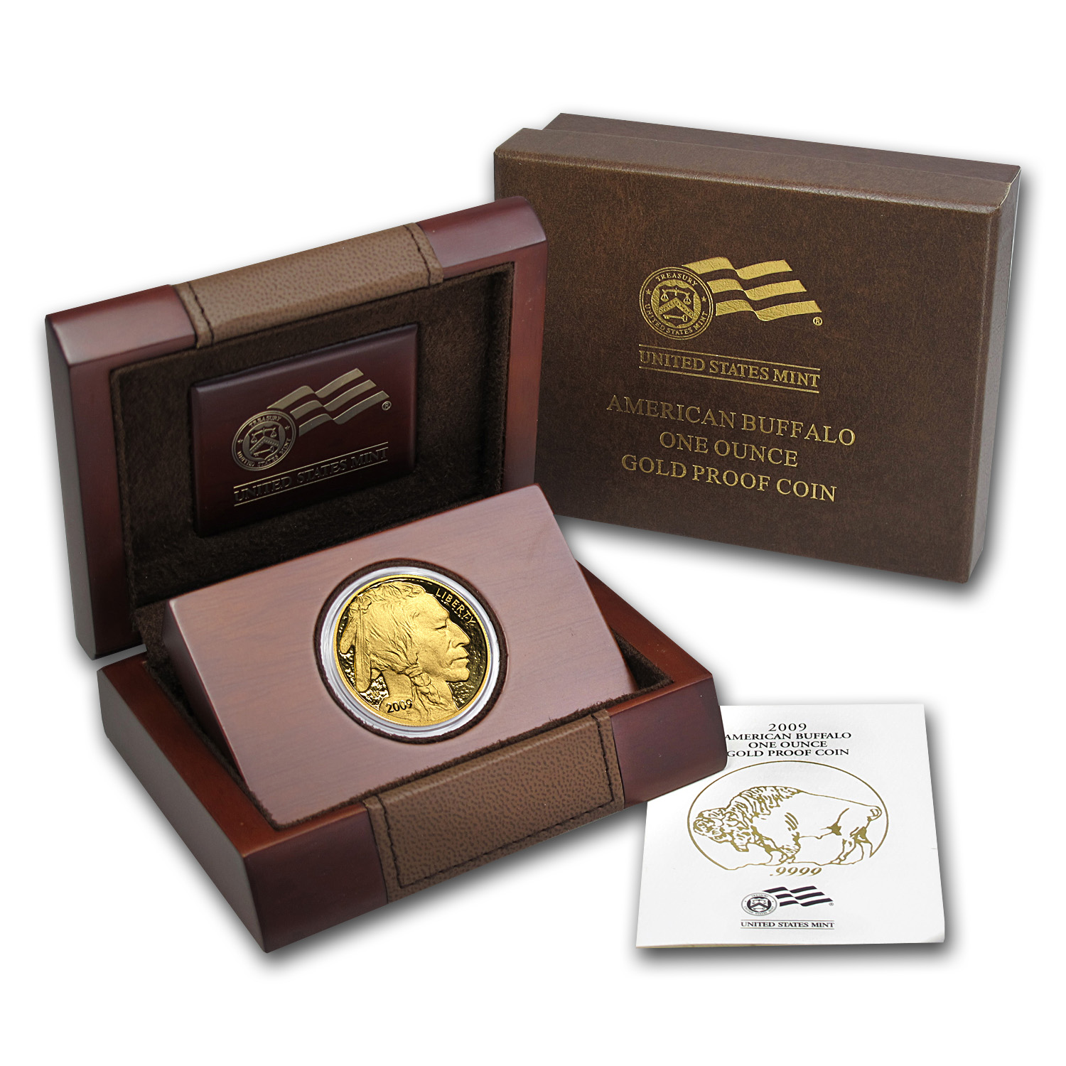 Buy 2009-W 1 oz Proof Gold Buffalo (w/Box & COA)