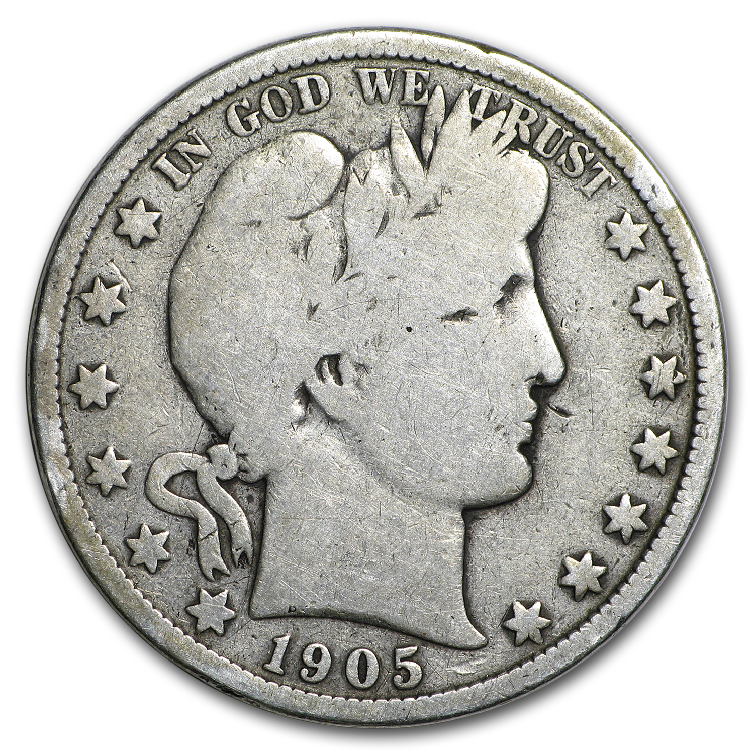 Buy 1905-O Barber Half Dollar VG