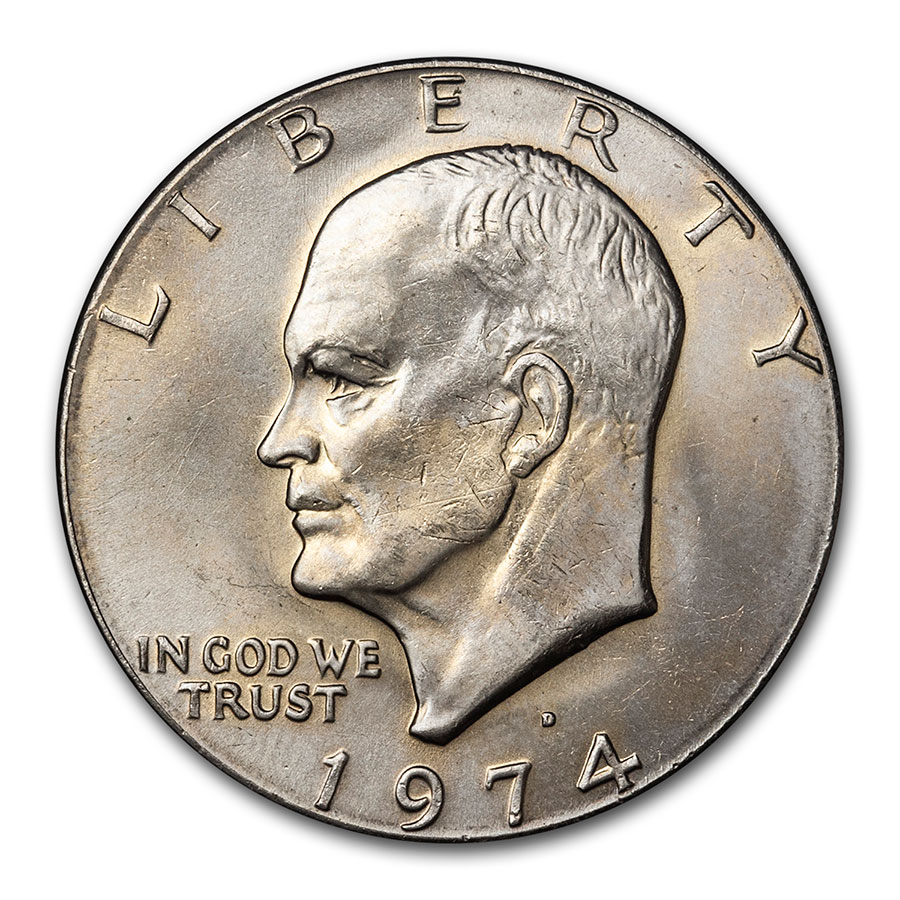 Buy 1971-1978 Clad Eisenhower Dollar BU (Copper-Nickel)