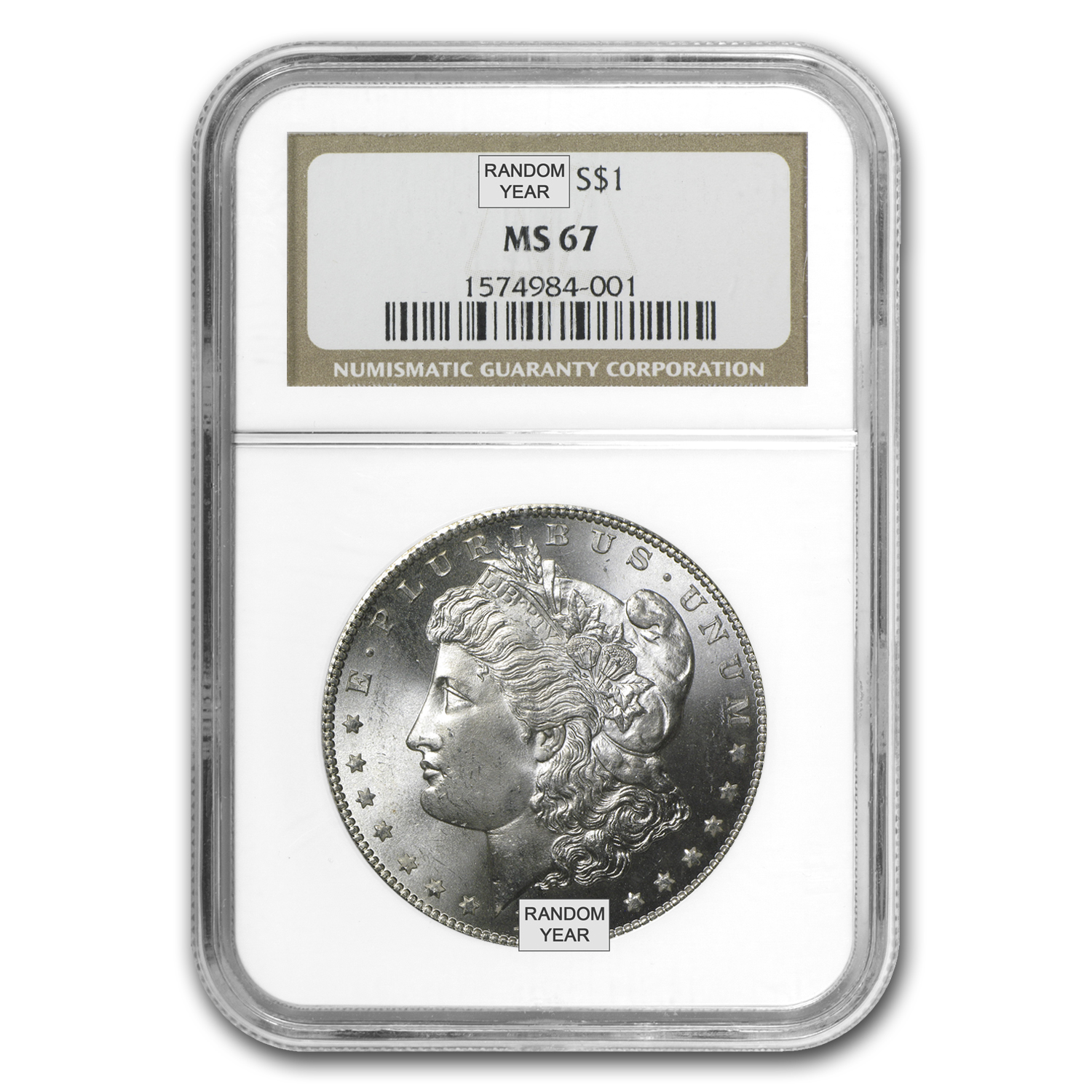 Buy 1878-1904 Morgan Dollars MS-67 NGC