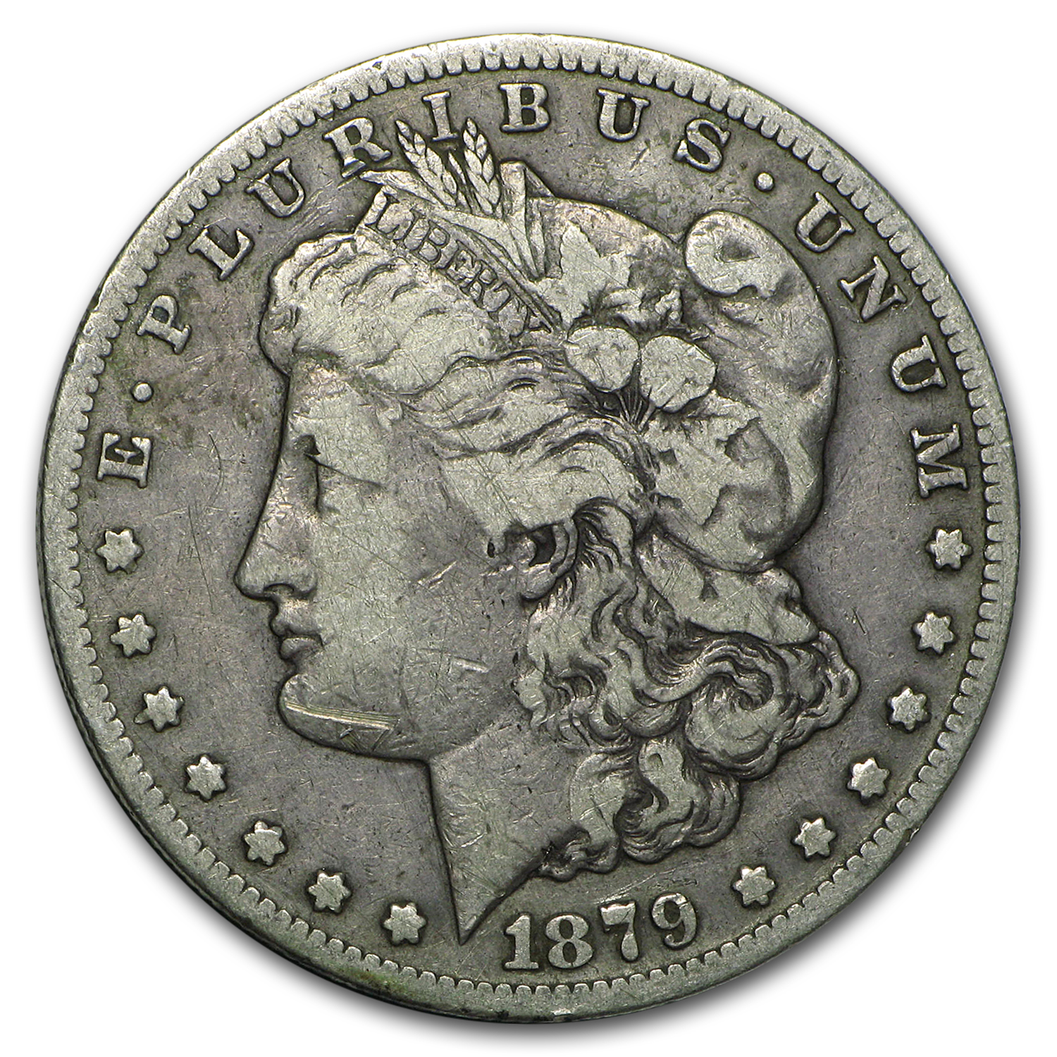 Buy 1879-CC Morgan Dollar Capped CC Fine