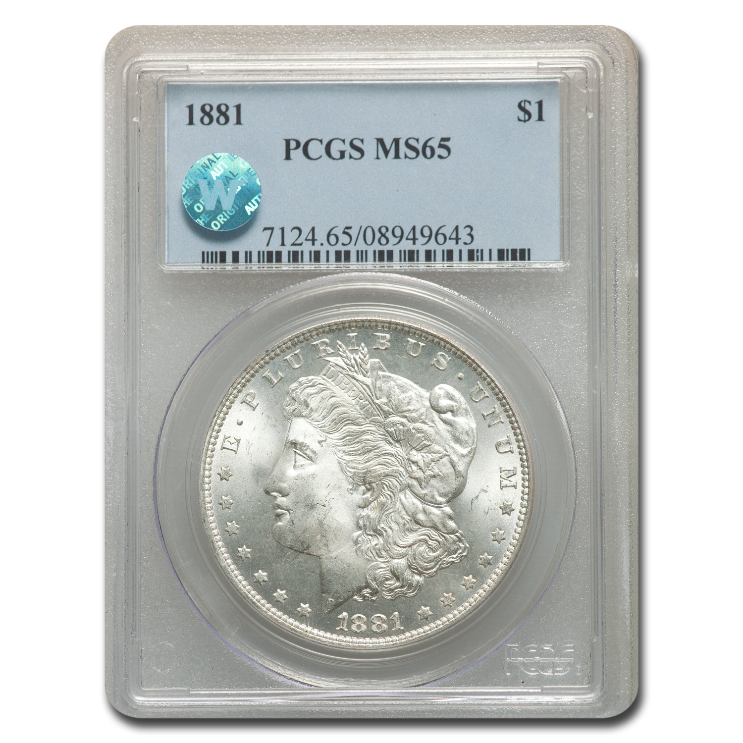 Buy 1881 Morgan Dollar MS-65 PCGS