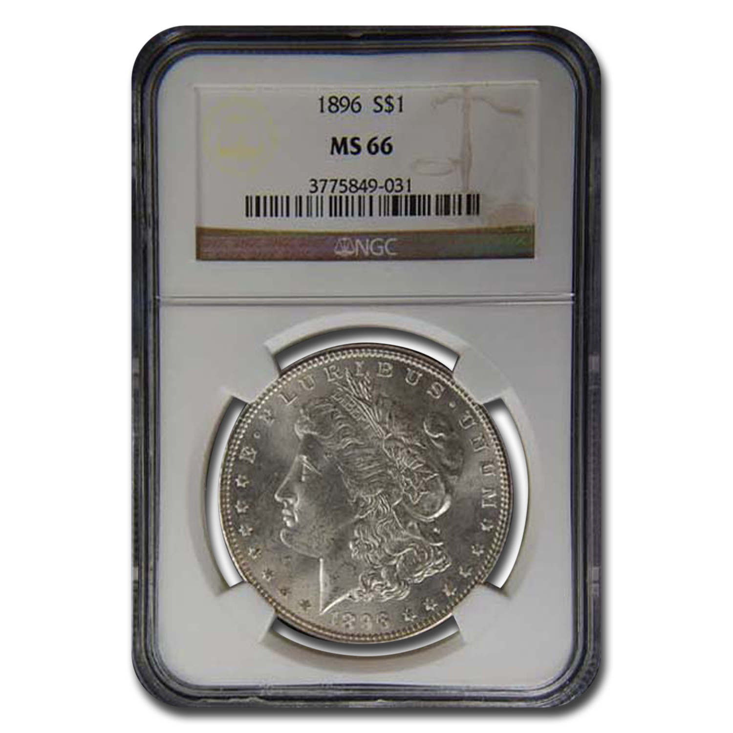 Buy 1896 Morgan Dollar MS-66 NGC