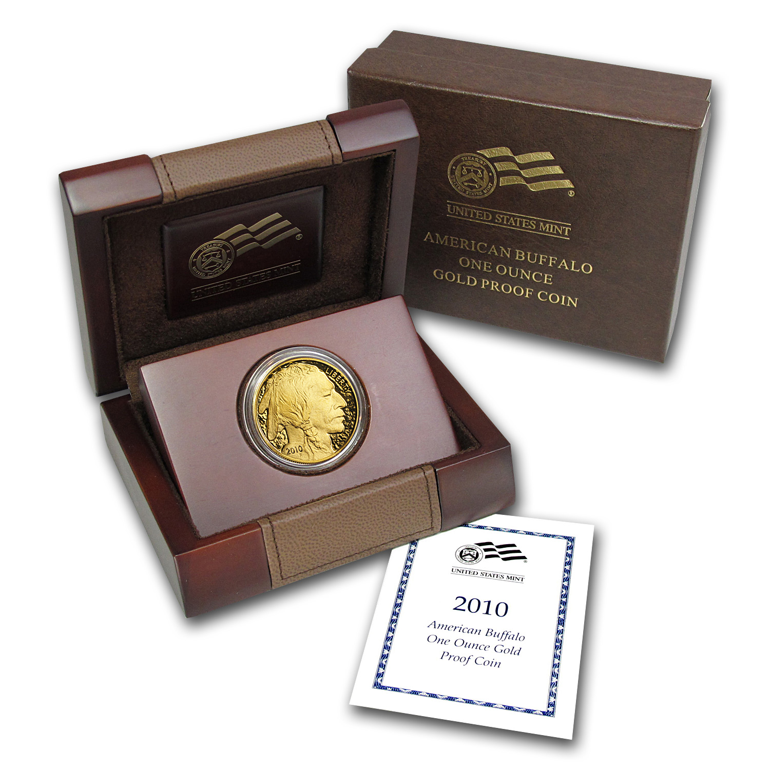 Buy 2010-W 1 oz Proof Gold Buffalo (w/Box & COA)