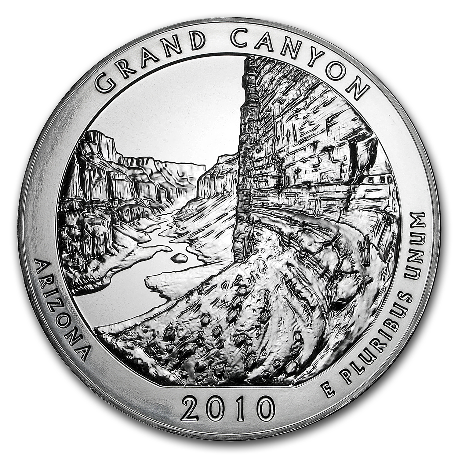 Buy 2010 5 oz Silver ATB Grand Canyon National Park, AZ - Click Image to Close