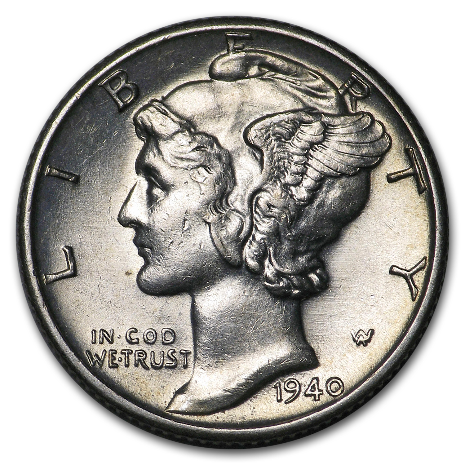 Buy 1940-D Mercury Dime BU